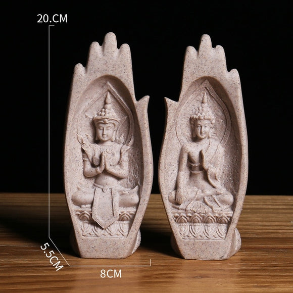 Buddha Praying Hands Décor