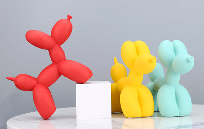 Matte Balloon Dog Statue